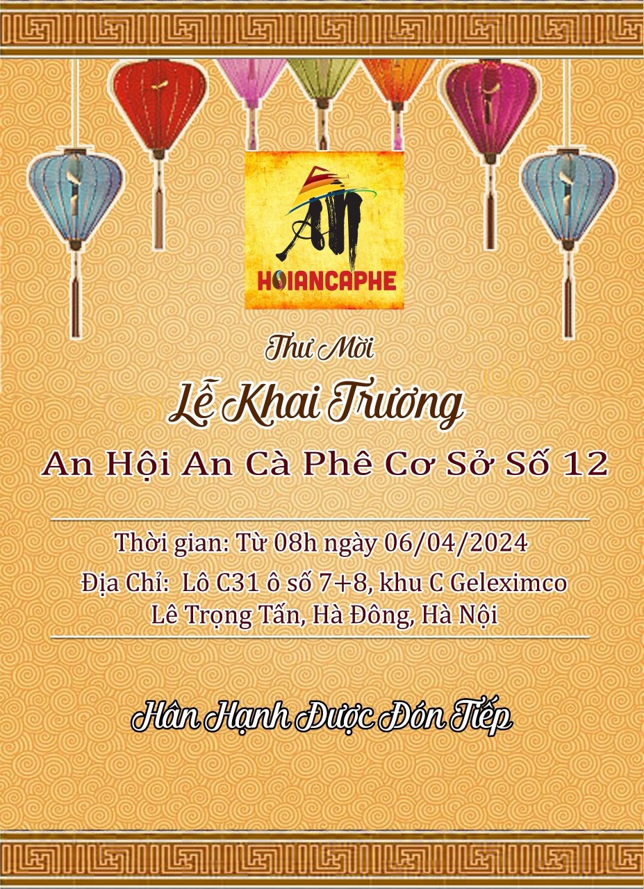 An Hội An Cơ sở số 12 - Lê Trọng Tấn